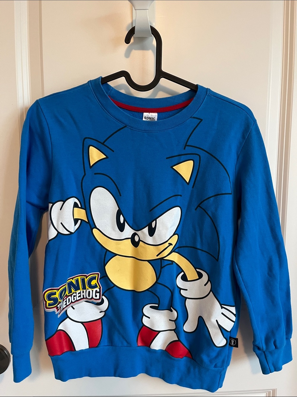 Sonic Blue Kids Graphic Sweatshirt
